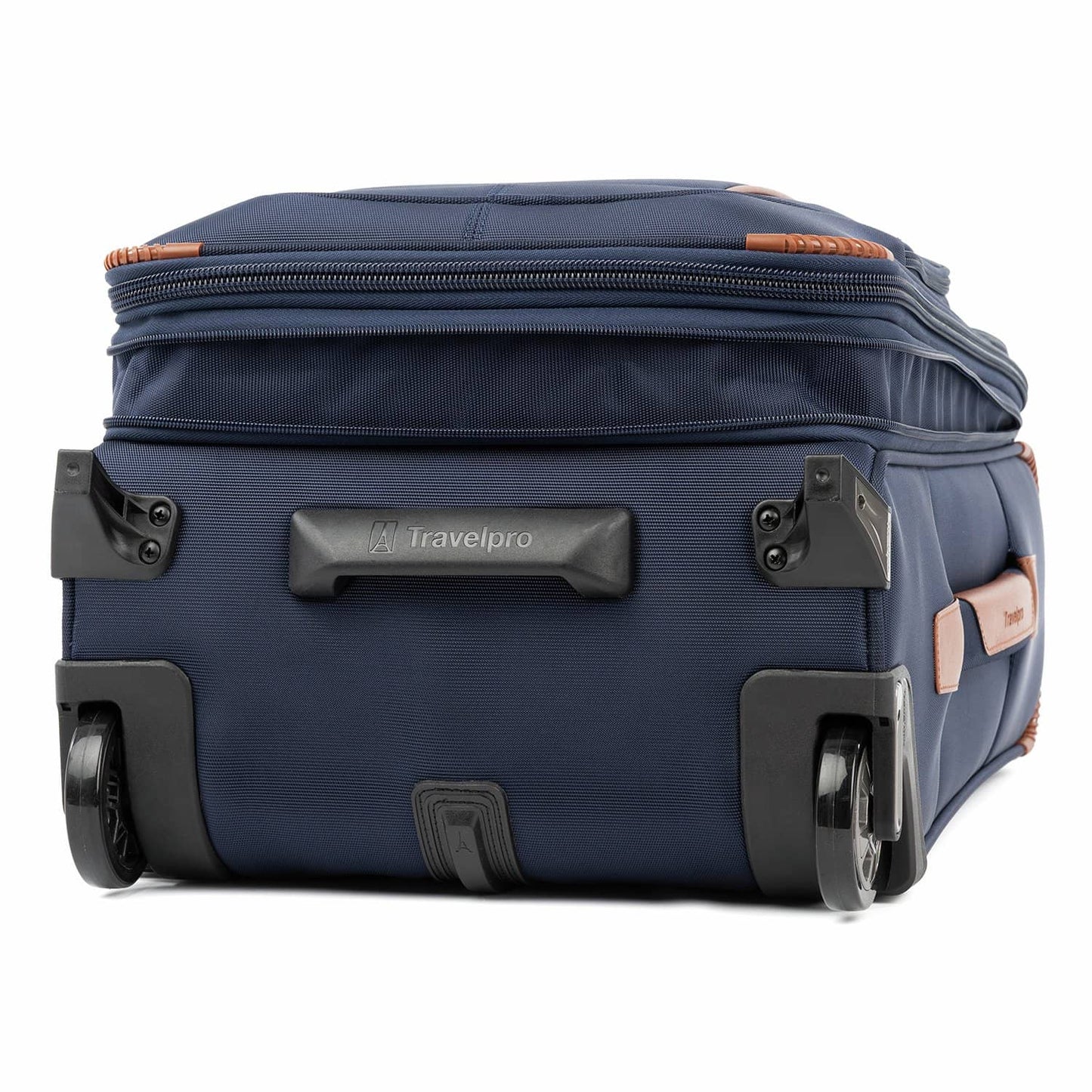 Travelpro Crew Versapack Global Carry-On Expandable Rollaboard Luggage w/ Built-In USB Port in Patriot Blue | Travel Suitcase