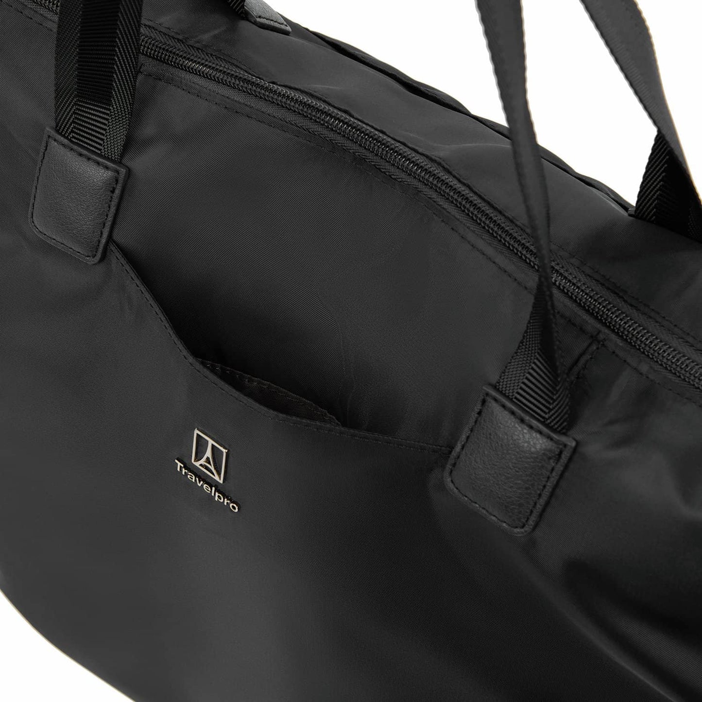 Travelpro Essentials Sparepack Foldable Carry-On Tote Bag in Black